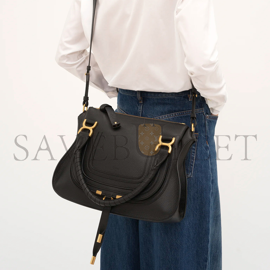 CHLOE MARCIE BAG IN GRAINED LEATHER CHC22AS660I31001 (36*28*12cm) CHLOE MARCIE BAG IN GRAINED LEATHER CHC22AS660I31001 (36*28*12cm)